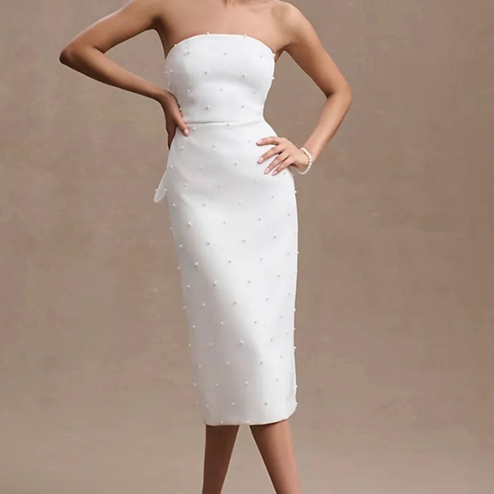 Beautiful White Pearl Dress